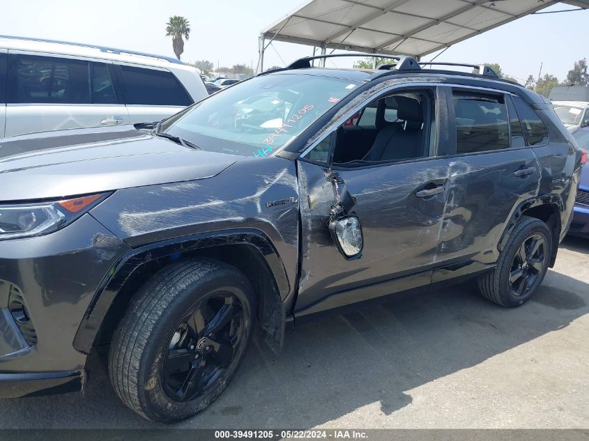 2021 Toyota Rav4 Xse Hybrid VIN: 4T3E6RFV0MU038325 Lot: 39491205