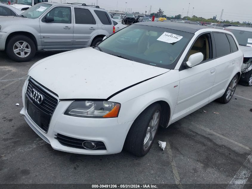 2013 Audi A3 2.0T Premium VIN: WAUBEAFM4DA025409 Lot: 39491206