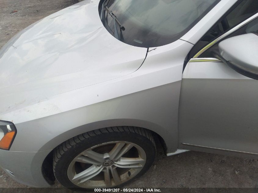 2012 Volkswagen Passat 2.0L Tdi Sel Premium VIN: 1VWCN7A33CC039018 Lot: 39491207