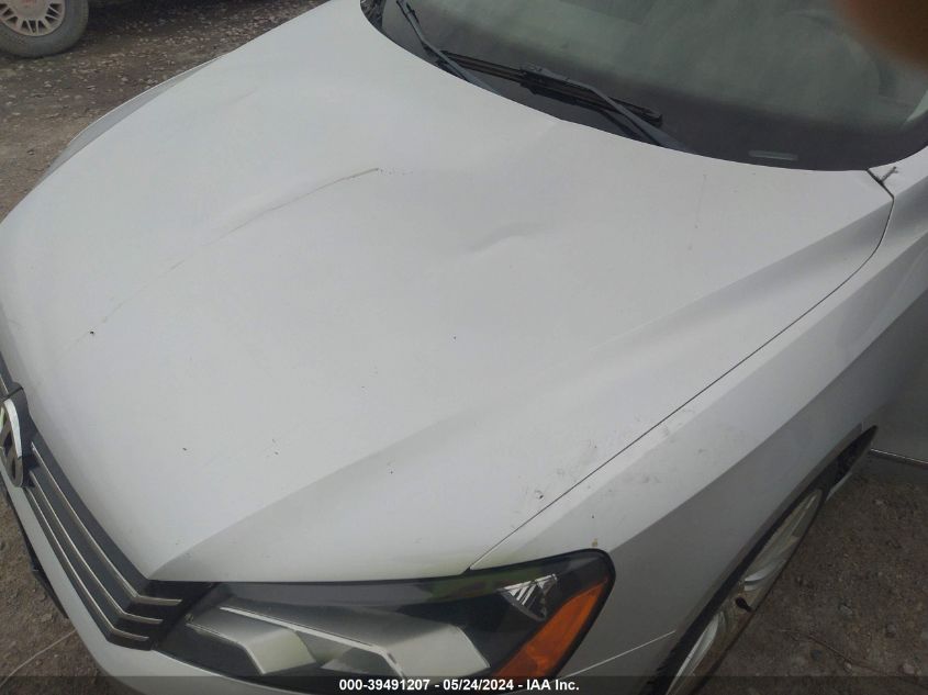 2012 Volkswagen Passat 2.0L Tdi Sel Premium VIN: 1VWCN7A33CC039018 Lot: 39491207