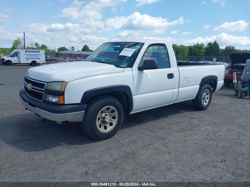 2007 Chevrolet Silverado 1500 Classic Work Truck VIN: 1GCEC14X67Z132891 Lot: 39491210