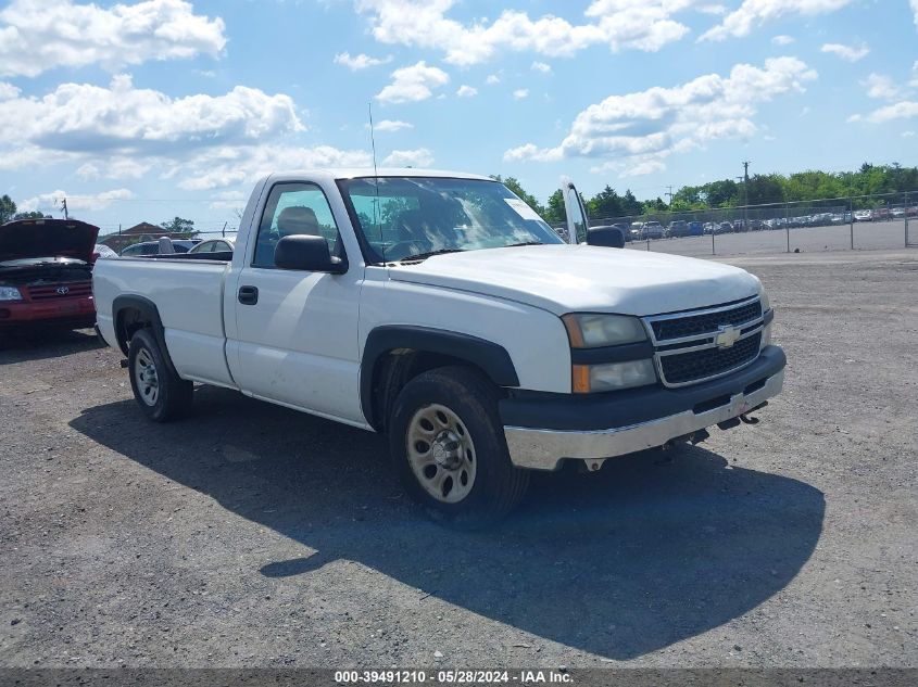 2007 Chevrolet Silverado 1500 Classic Work Truck VIN: 1GCEC14X67Z132891 Lot: 39491210