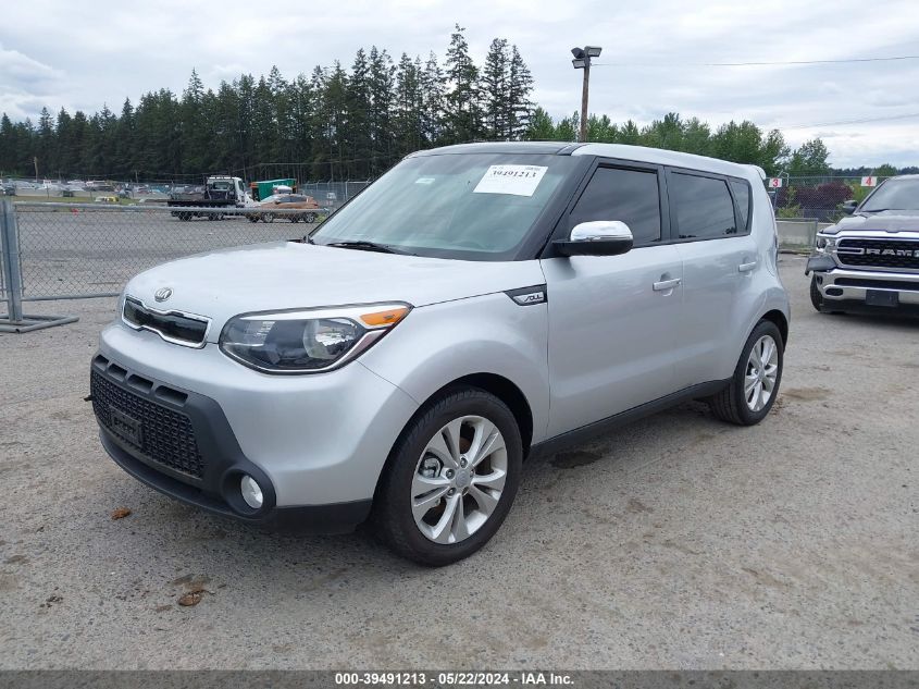 2014 Kia Soul + VIN: KNDJP3A54E7732593 Lot: 39491213