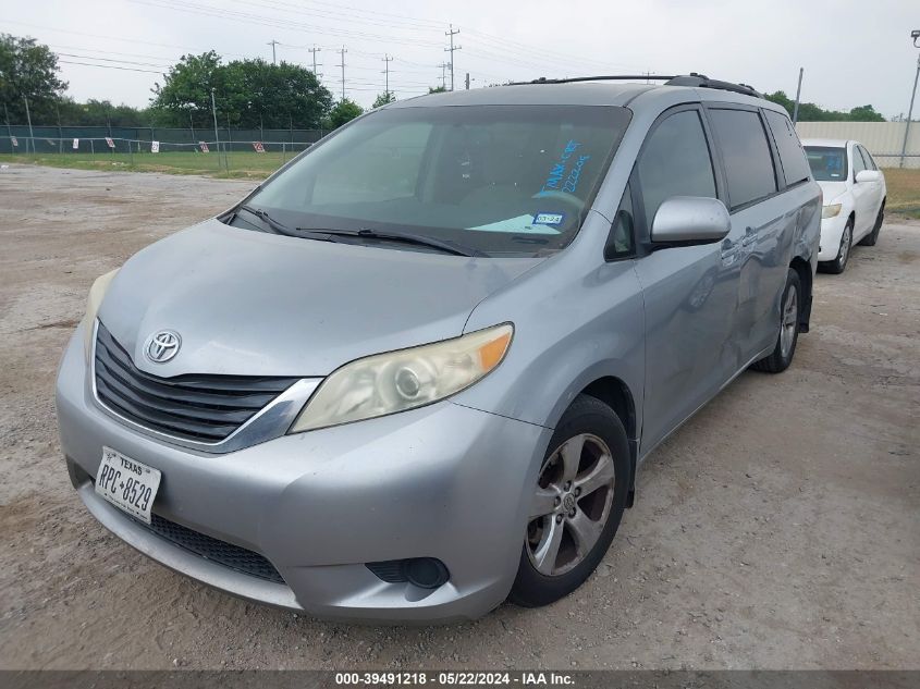 2012 Toyota Sienna Le V6 8 Passenger VIN: 5TDKK3DC0CS222208 Lot: 39491218