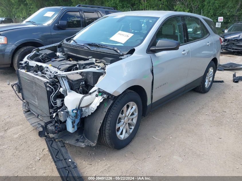 2018 Chevrolet Equinox Ls VIN: 2GNAXREV3J6348111 Lot: 39491226