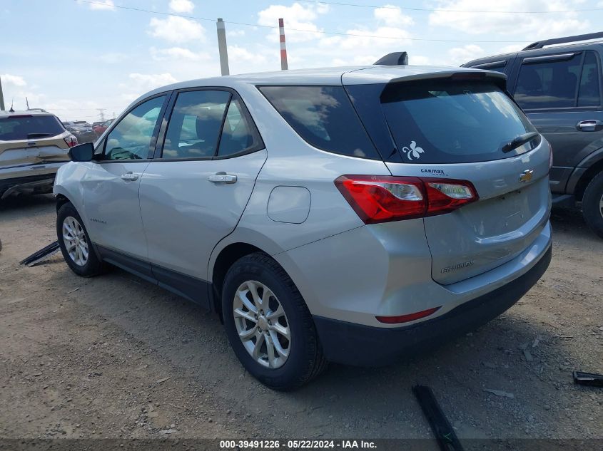 2018 Chevrolet Equinox Ls VIN: 2GNAXREV3J6348111 Lot: 39491226