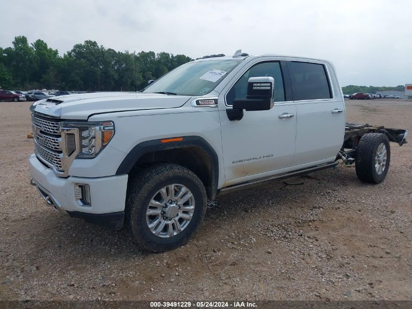 2022 GMC Sierra 2500Hd 4Wd Standard Bed Denali VIN: 1GT49REY7NF366360 Lot: 39491229