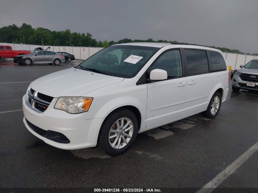 2014 Dodge Grand Caravan Sxt VIN: 2C4RDGCG3ER206715 Lot: 39491236