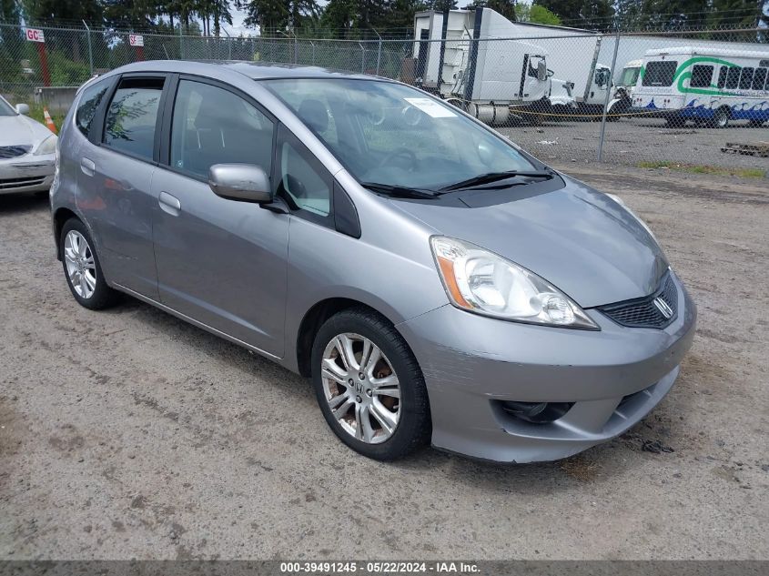 2009 Honda Fit Sport VIN: JHMGE88639S027474 Lot: 39491245