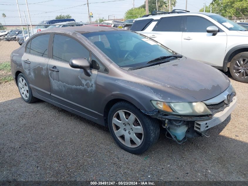 2009 Honda Civic Lx VIN: 2HGFA16529H538127 Lot: 39491247