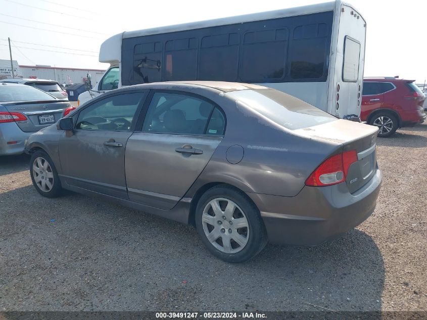 2009 Honda Civic Lx VIN: 2HGFA16529H538127 Lot: 39491247