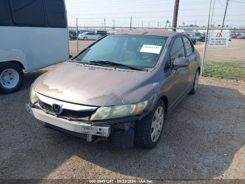 2009 Honda Civic Lx VIN: 2HGFA16529H538127 Lot: 39491247