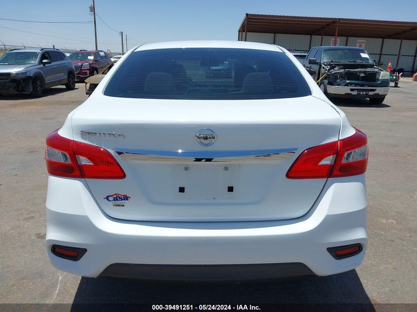 2017 Nissan Sentra S VIN: 3N1AB7AP0HY264116 Lot: 39491251