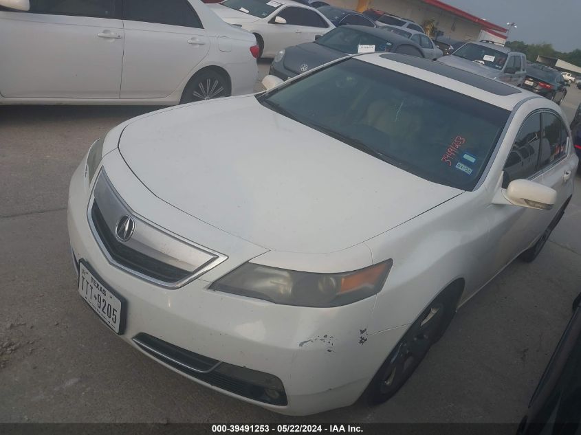 2012 Acura Tl 3.7 VIN: 19UUA9F54CA003389 Lot: 39491253