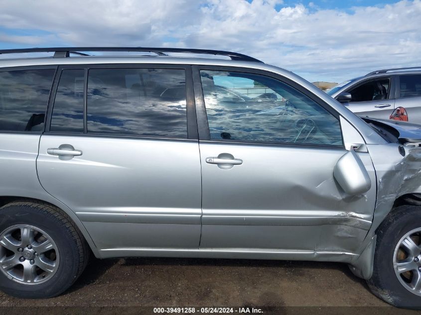 2005 Toyota Highlander V6 VIN: JTEEP21A750135712 Lot: 39491258