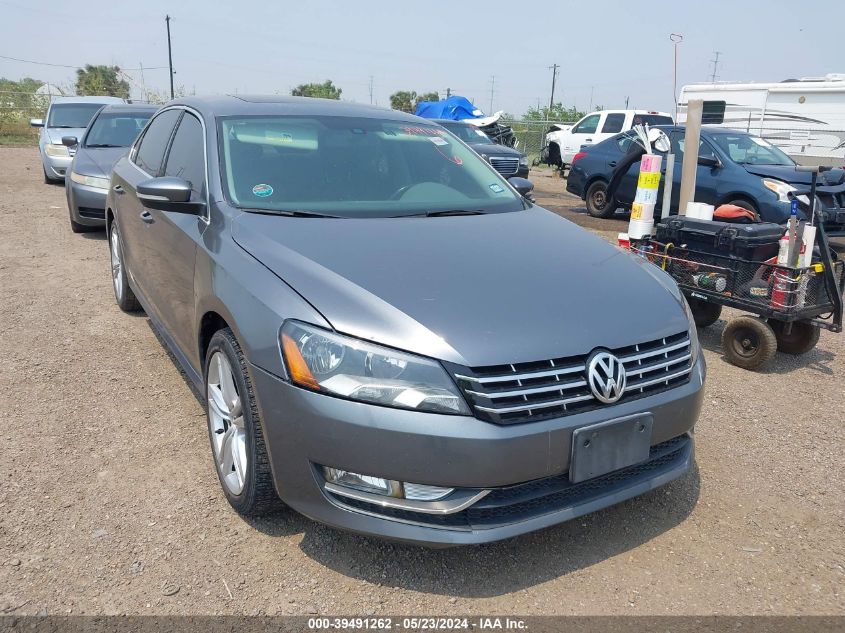 2015 Volkswagen Passat 1.8T Sel Premium VIN: 1VWCS7A36FC053704 Lot: 39491262