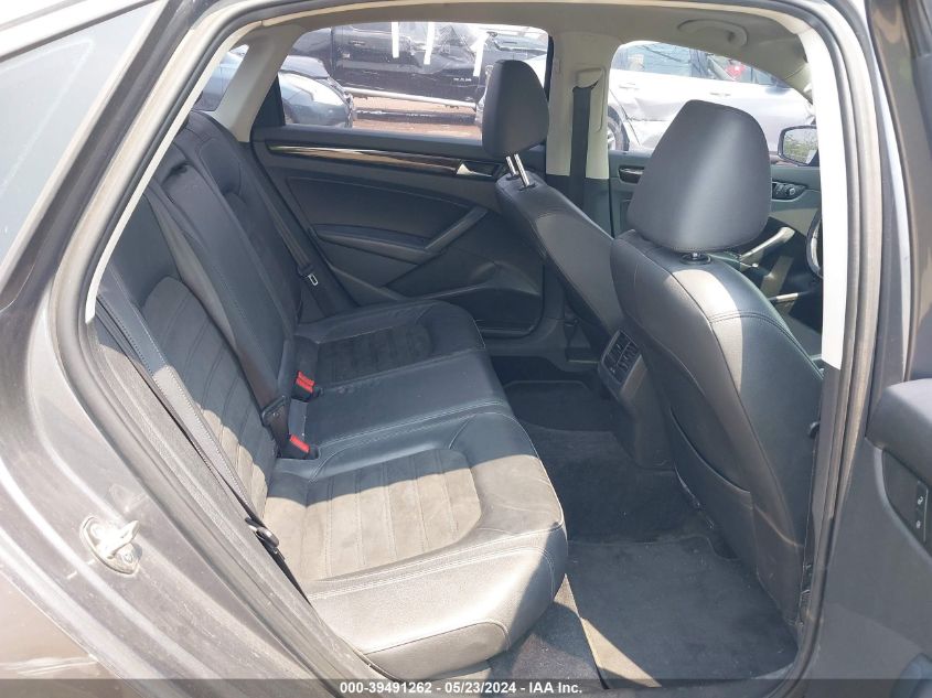 2015 Volkswagen Passat 1.8T Sel Premium VIN: 1VWCS7A36FC053704 Lot: 39491262