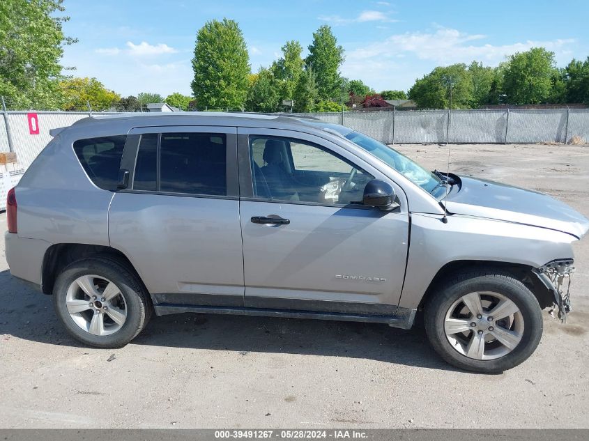 2016 Jeep Compass Sport VIN: 1C4NJDBB7GD521308 Lot: 39491267