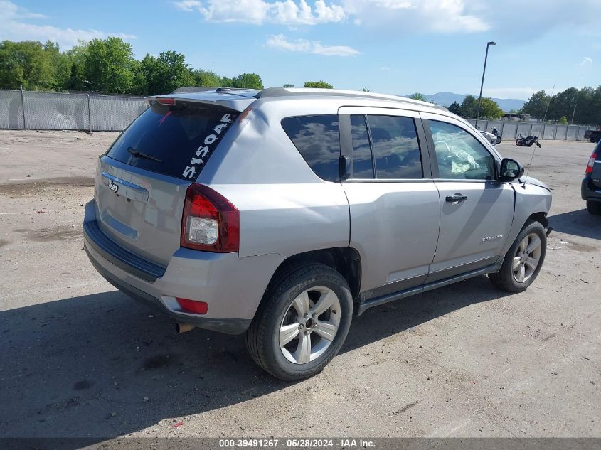 2016 Jeep Compass Sport VIN: 1C4NJDBB7GD521308 Lot: 39491267