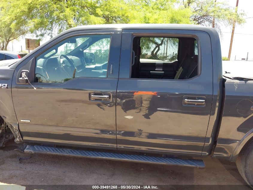 2017 Ford F150 Supercrew VIN: 1FTEW1EG6HKC24664 Lot: 39491268