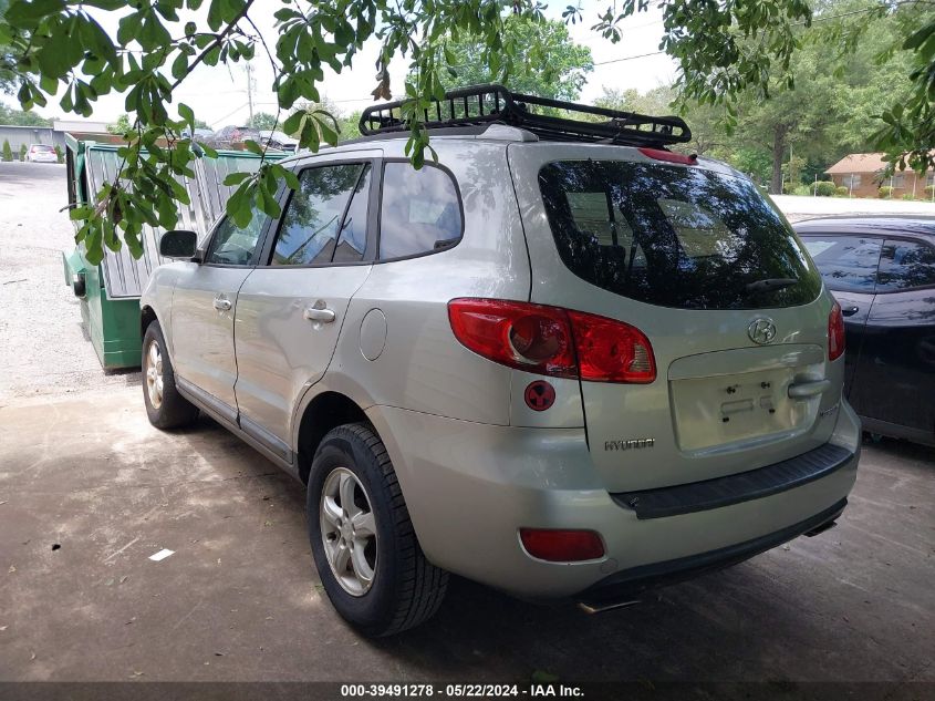 2007 Hyundai Santa Fe Gls VIN: 5NMSG13D27H116299 Lot: 39491278