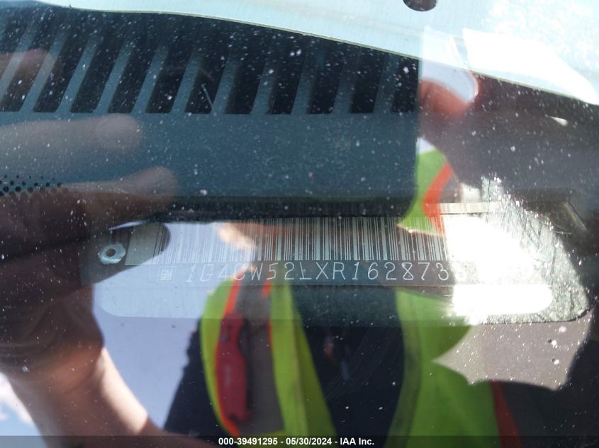 1994 Buick Park Avenue VIN: 1G4CW52LXR1628733 Lot: 39491295