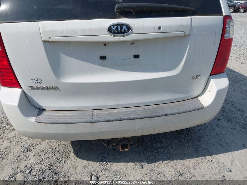 2009 Kia Sedona Lx VIN: KNDMB233196319625 Lot: 39491297