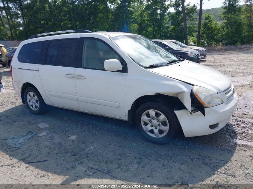 2009 Kia Sedona Lx VIN: KNDMB233196319625 Lot: 39491297