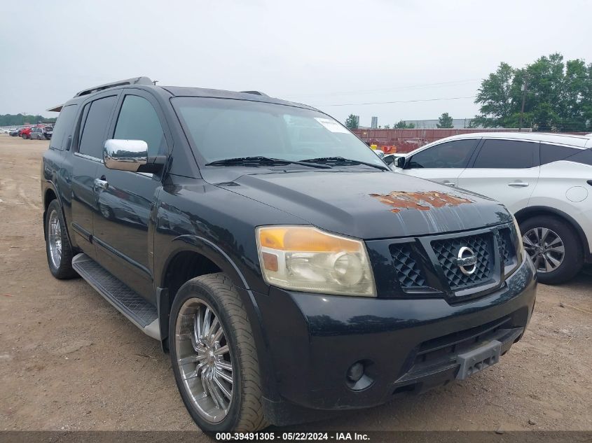 2010 Nissan Armada Se VIN: 5N1BA0ND9AN602011 Lot: 39491305