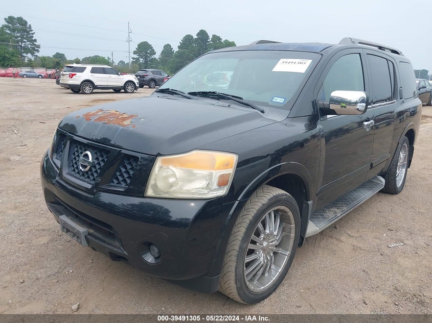 2010 Nissan Armada Se VIN: 5N1BA0ND9AN602011 Lot: 39491305