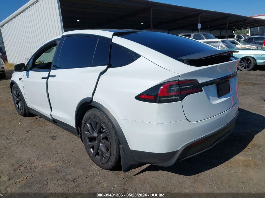 2023 Tesla Model X Dual Motor All-Wheel Drive/Standard Range VIN: 7SAXCDE58PF428642 Lot: 39491306