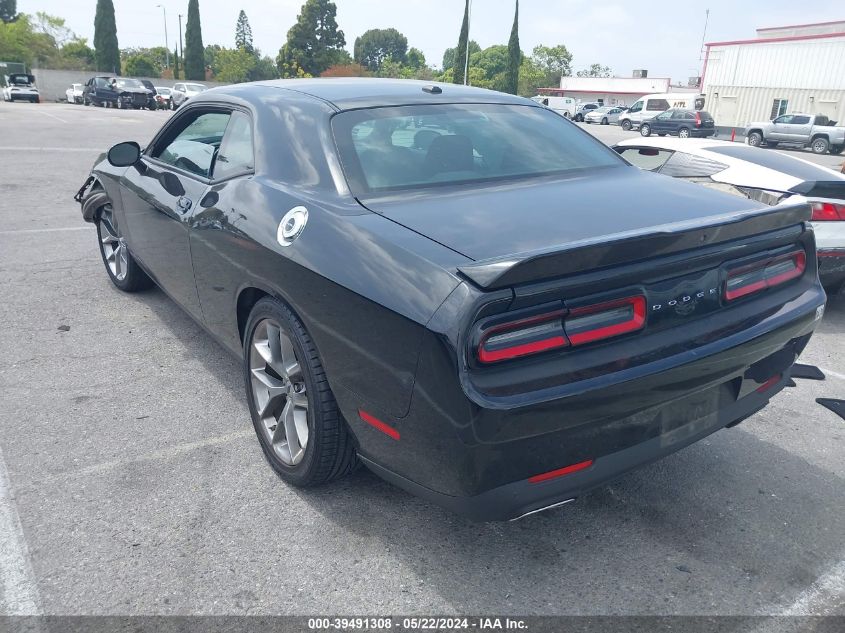 VIN 2C3CDZJG7NH117471 2022 DODGE CHALLENGER GT