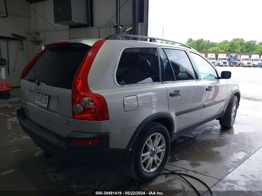 2005 Volvo Xc90 2.5T Awd VIN: YV1CZ911951187216 Lot: 39491419