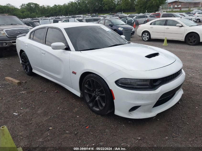 2020 Dodge Charger Scat Pack Rwd VIN: 2C3CDXGJ2LH162080 Lot: 39491416