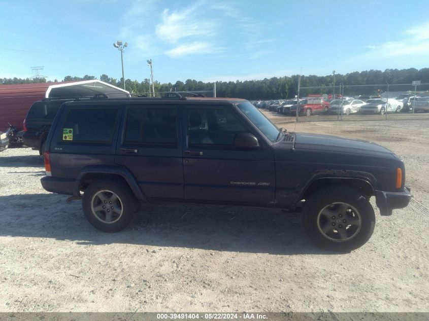 1999 Jeep Cherokee Classic/Sport VIN: 1J4FF68S2XL541801 Lot: 39491404