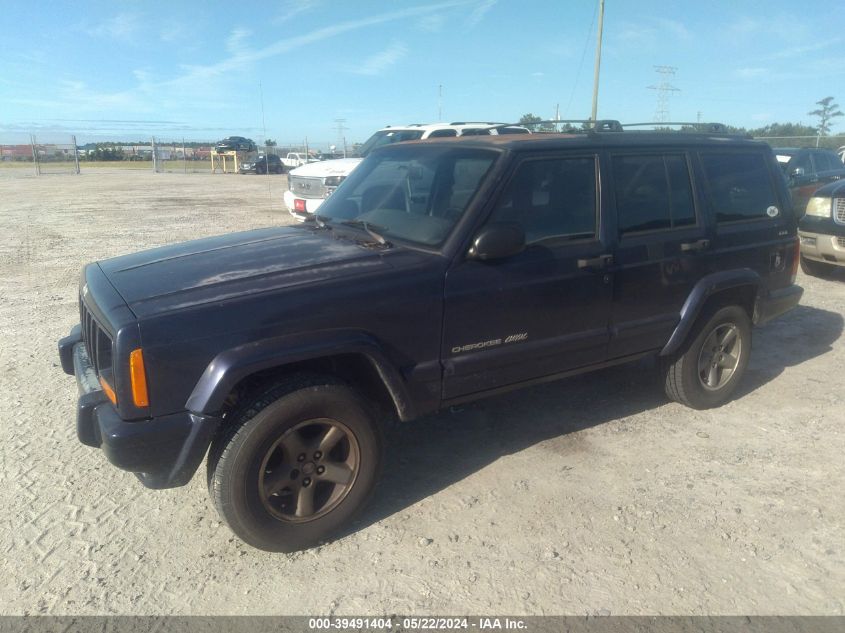 1999 Jeep Cherokee Classic/Sport VIN: 1J4FF68S2XL541801 Lot: 39491404