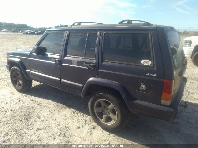 1999 Jeep Cherokee Classic/Sport VIN: 1J4FF68S2XL541801 Lot: 39491404