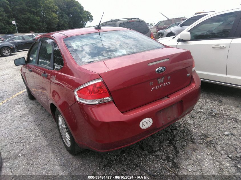 2010 Ford Focus Se VIN: 1FAHP3FN3AW278799 Lot: 39491477