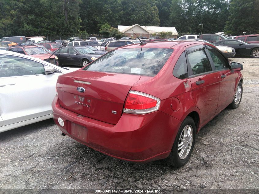 2010 Ford Focus Se VIN: 1FAHP3FN3AW278799 Lot: 39491477