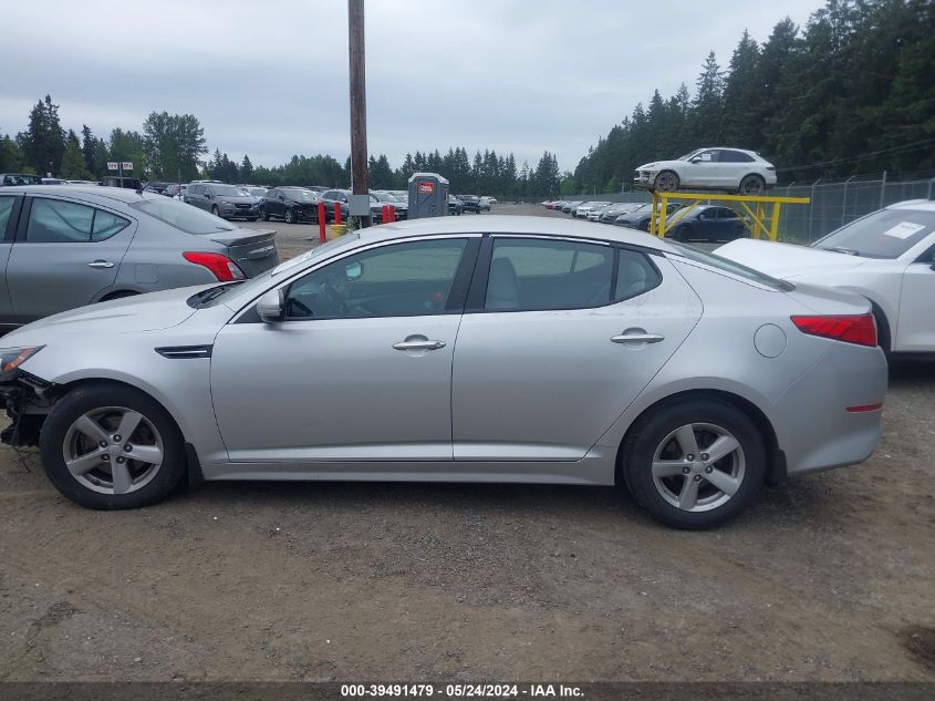 2014 Kia Optima Lx VIN: 5XXGM4A73EG281612 Lot: 39491479