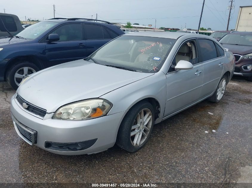 2008 Chevrolet Impala Ltz VIN: 2G1WU583481198844 Lot: 39491457