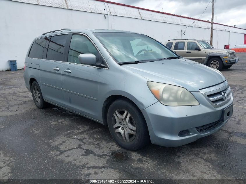 2007 Honda Odyssey Ex-L VIN: 5FNRL38787B029825 Lot: 39491482