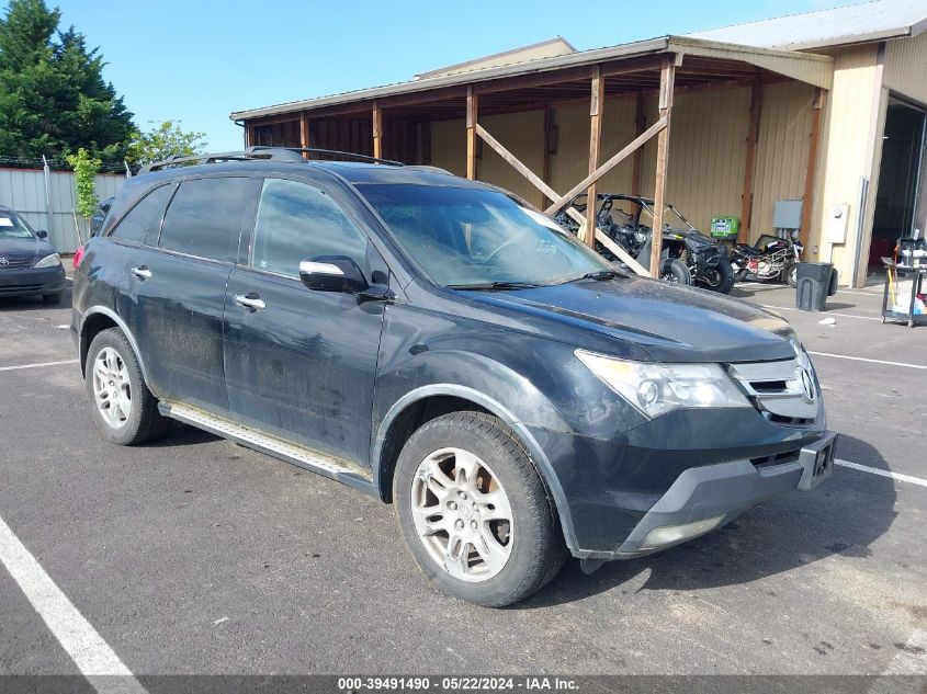 2008 Acura Mdx Sport Package VIN: 2HNYD28788H555381 Lot: 39491490