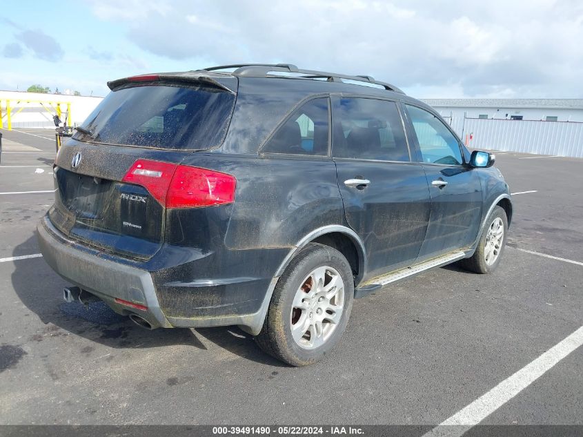 2008 Acura Mdx Sport Package VIN: 2HNYD28788H555381 Lot: 39491490