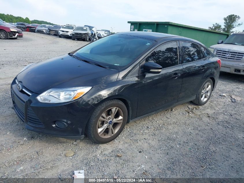 2014 Ford Focus Se VIN: 1FADP3F29EL173177 Lot: 39491515