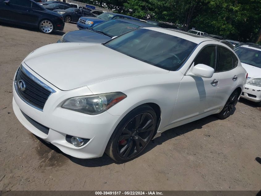 2012 Infiniti M56 VIN: JN1AY1AP8CM530165 Lot: 39491517