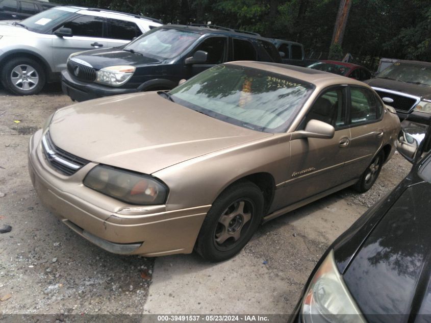 2004 Chevrolet Impala Ls VIN: 2G1WH52K249268339 Lot: 39491537