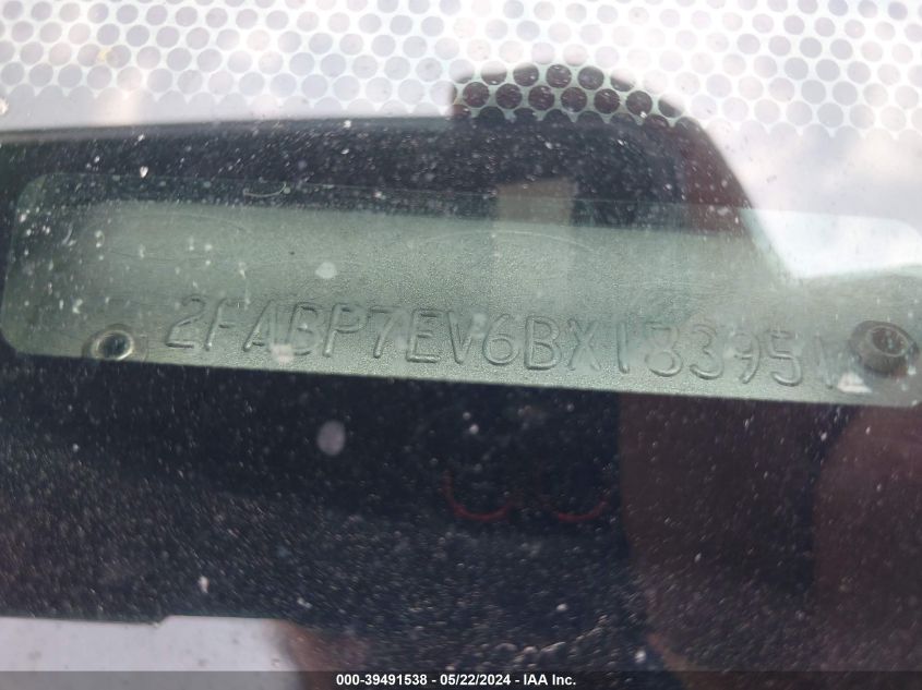 2011 Ford Crown Victoria Lx VIN: 2FABP7EV6BX183951 Lot: 39491538