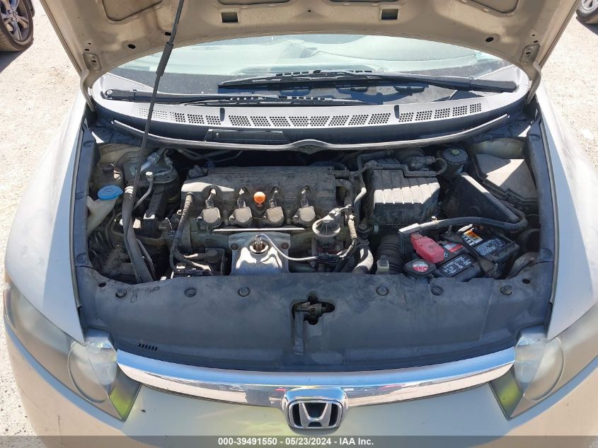 2008 Honda Civic Lx VIN: 1HGFA16508L069606 Lot: 39491550