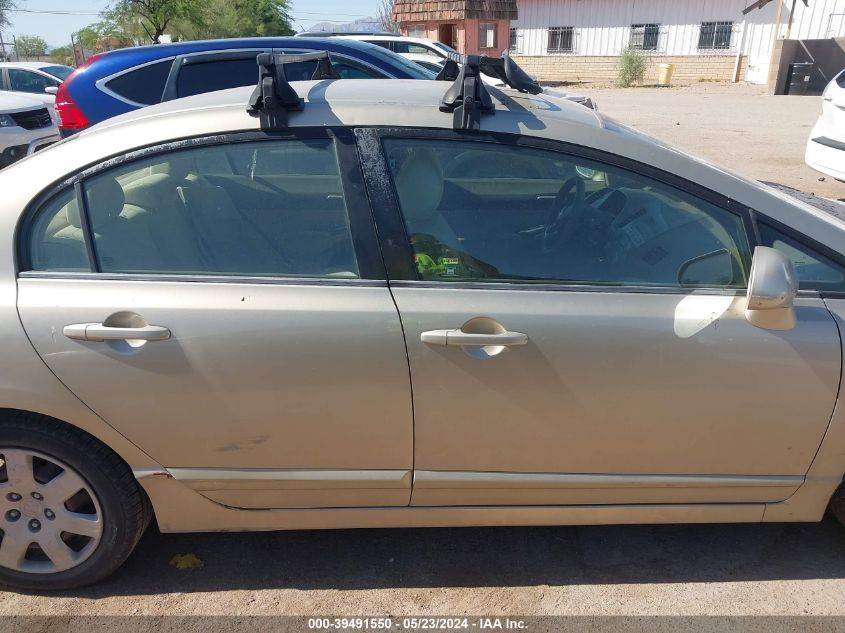 2008 Honda Civic Lx VIN: 1HGFA16508L069606 Lot: 39491550